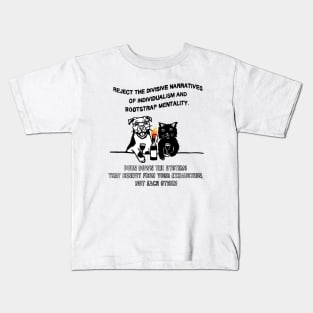 COMMUNITY AND COMRADES Kids T-Shirt